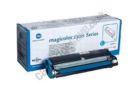 Genuine OEM Konica-Minolta 2300 Toner Cartridge - Cyan High Capa - Click Image to Close